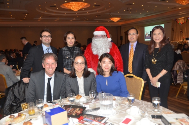Hum Law Firm with friends at ACCE Christmas Party 2019