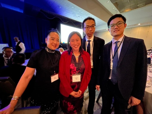 Hum Law Firm with MP Jean Yip at the FACL Gala