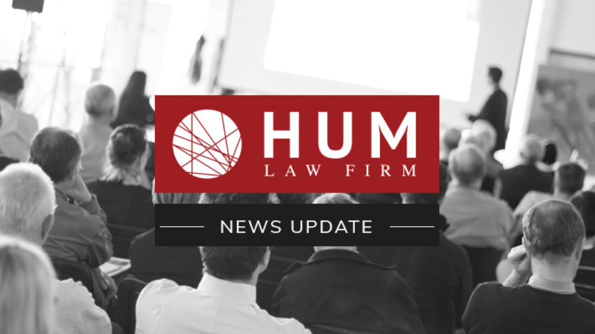 Hum Law Firm News Update